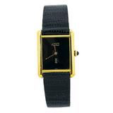 Pre-Owned Cartier Tank VERMEIL Gold Watch (Certified Authentic & Warranty)