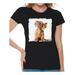 Awkward Styles Puppy T-Shirt for Woman Funny Dog Shirt Gifts for Her Cute Animal T Shirt Dog Shirt Women T Shirt Dog Blowing Gum T Shirt Animal Clothes Animal Lovers Gifts for Her Dog Clothing