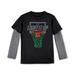 Under Armour Little Boys Toddler Holiday Lights Graphic-Print T-Shirt Size 3T