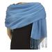 Scarf/Scarves/Shawl/Shawls/Stole/Wrap/Pashmina Scarf/Pashmina Shawl/Cashmere/Cashmere Scarf/Wool/Silk (Sea Blue)