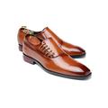 LUXUR Mens Smart Formal Work Office School Casual Oxford Shoes US Size5.5-13.5
