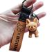 1 Pcs Keychain Charms,Cute Dog Car Key Chain for Kids, Baby Shower Favors Birthday Party