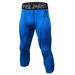 3/4 Leggings Fitness Compression Sports Tights Pants For Men Jogging Trousers Running Quick Dry Sportswear