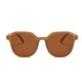 Wuffmeow Anti-UV400 Women Multi-colors Sun Glasses Retro Fashion Net Red Round Thin Lens Sunglasses