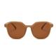 Wuffmeow Anti-UV400 Women Multi-colors Sun Glasses Retro Fashion Net Red Round Thin Lens Sunglasses