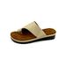 Lacyhop Women Sandal Comfy Platform Sandal Shoes New Summer Slides Slippers Sandal Toe Platform Flip Flop Shoes Beach Travel Shoes