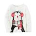 Carters Baby Clothing Outfit Girls Long-Sleeve Penguin Tee T-shirt Ivory