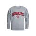 St. Cloud State University Huskies Campus Crewneck Shirt Heather Grey