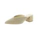 Vince Camuto Womens Forusha Suede Slip On Block Heels