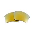 Seek Optics Gold Color Lenses Compatible with Oakley Flak Jacket XLJ