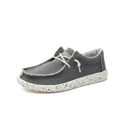 UKAP Men's Slip-On Loafer Casual Shoes Canvas Sneakers Travel Walking Shoes