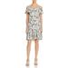 Rebecca Taylor Womens Floral Off-Shoulder Dress