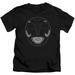 Power Rangers - Black Ranger Mask - Juvenile Short Sleeve Shirt - 7