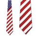 Giant US Flag Irregular Necktie Mens Tie by Tieguy