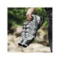 UKAP Men's Hiking Boots Shoes Waterproof Mid Low Top Boot Shoe Shock-Absorbing Casual Outdoor Lightweight Shoes