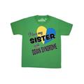 Inktastic I Love My Sister with Down Syndrome Child Short Sleeve T-Shirt Unisex