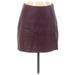 Pre-Owned Free People Women's Size 6 Faux Leather Skirt