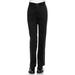 AKA Boys Flat-Front Back Elastic Straight-Leg Cotton Twill Pants Charcoal 18 Husky