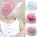 Cheers.US Baby Girls Hat Summer Beanie Tie Up Cap Sun Protection Bonnet Beach Hat