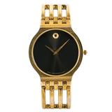 Pre-Owned Movado Esperanza 8419861 Gold Watch (Certified Authentic & Warranty)