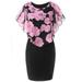 Women's Dress Fashion Office Lady Slim Mini Pencil Dress Sexy Lace Sleeveless Print Party Plus Size Dresses