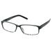 MLC Eyewear Lynton Rectangle Reading Glasses +2.50 in Black