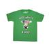 Inktastic 4th of July Red White & Moo Patriotic Cow in Shades Tween Short Sleeve T-Shirt Unisex Kelly Green M