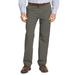 Men's IZOD Classic-Fit Performance Flat-Front Pants Smoked Pearl