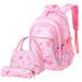 Teen Girls Backpack Set Kids School Bookbag with Lunch Tote Bag Pencil Case Cute 3-in-1 School Backpacks