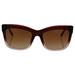 Burberry BE 4207 3553/13 - Bordeaux Gradient Pink by Burberry for Women - 56-20-140 mm Sunglasses