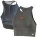 Texas Longhorns Nike Women's Everything Performance Sports Bra - Heathered Gray