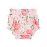 Gerber Girl Baby Diaper Cover, Size 4, Floral Pink