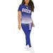 Sexy Dance Women Short Sleeve Tracksuit Set Activewear Set Casual Tunic Blouse Trouser Pants Gym Joggers 2pcs Jogger Set For Ladies Shorts 2PCS Sets Sports Lounge Wear Home Wear