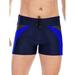 FOCUSSEXY Mens Swim Trunks Swimming Board Shorts Swimsuit Bottoms Quick Dry Swimming Boardshorts Underwear Elastic Waist Surf Swim Shorts Boxer Brief Swim Shorts Swimming Trunks