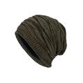 LA HIEBLA Unisex Winter knitted Beanie Solid Hat Lint Cap