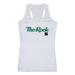 W Republic 557-381-WHT-04 Slippery Rock University Script Tank Top for Women, White - Extra Large