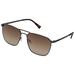 vonzipper men's league sunglasses,os,brown/black