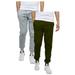 Galaxy By Harvic Men's Fleece Jogger Sweatpants (2-Pack & 3-Pack, S-2XL)