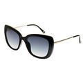 Nine West Black Medium Rectangle Sunglasses