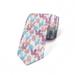 Colorful Necktie, Easter Bunnies and Eggs, Dress Tie, 3.7", Baby Pink Pale Blue, by Ambesonne