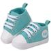 Baby shoes unisex toddler shoes, soft-soled shoes for boys and girls, casual canvas sneakers for learning to walk, suitable for children aged 0-18M