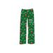 AMERICAN MILLS Women's Peanuts Lounge Pants Happy Holidays Christmas Print Green