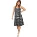 ellos Women's Plus Size Knit Tank Dress Dress