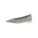 Naturalizer Women's Alya Patent Leather Ice Grey Ankle-High Slip-On Shoes - 8.5M