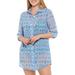Wearabouts Womens Kaleidoscope Solid Button Down Cover-Up