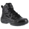 Reebok Work Mens Rapid Response Rb 6 Inch Soft Toe Side Zip Eh Work Safety Shoes Casual