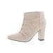 Beacon Womens Kristen Faux Suede Slouch Ankle Boots