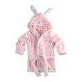 Hirigin Baby Boy Girl Bath Robe Hooded Bath Blanket Night Robe Dressing Gown