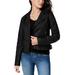 Celebrity Pink Juniorsâ€™ Faux-Leather Moto Jacket, Black, 2XL