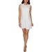 Betsey Johnson Womens Lace High Neck Shift Dress